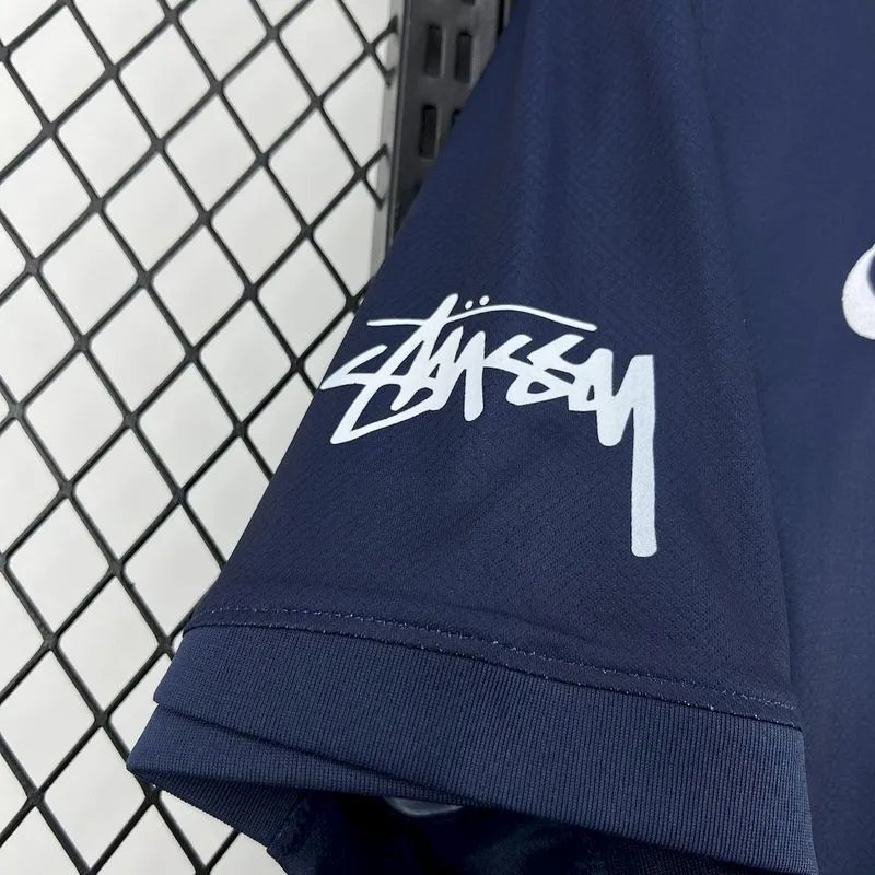 PSG Soccer Jersey Home x Stussy Custom Shirt 2024/25