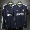 Real Madrid Authentic Retro Jersey Away Long Sleeve Soccer Shirt 2010/11