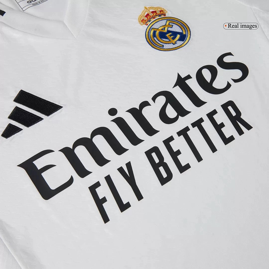 Real Madrid Soccer Jersey Home Custom Shirt 2024/25