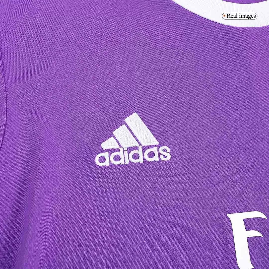 Real Madrid Retro Jersey Away Soccer Shirt Long Sleeve 2016/17