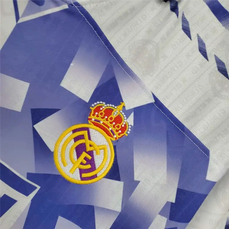 Real Madrid Retro Jersey Third Away Custom Soccer Shirt 1996-97