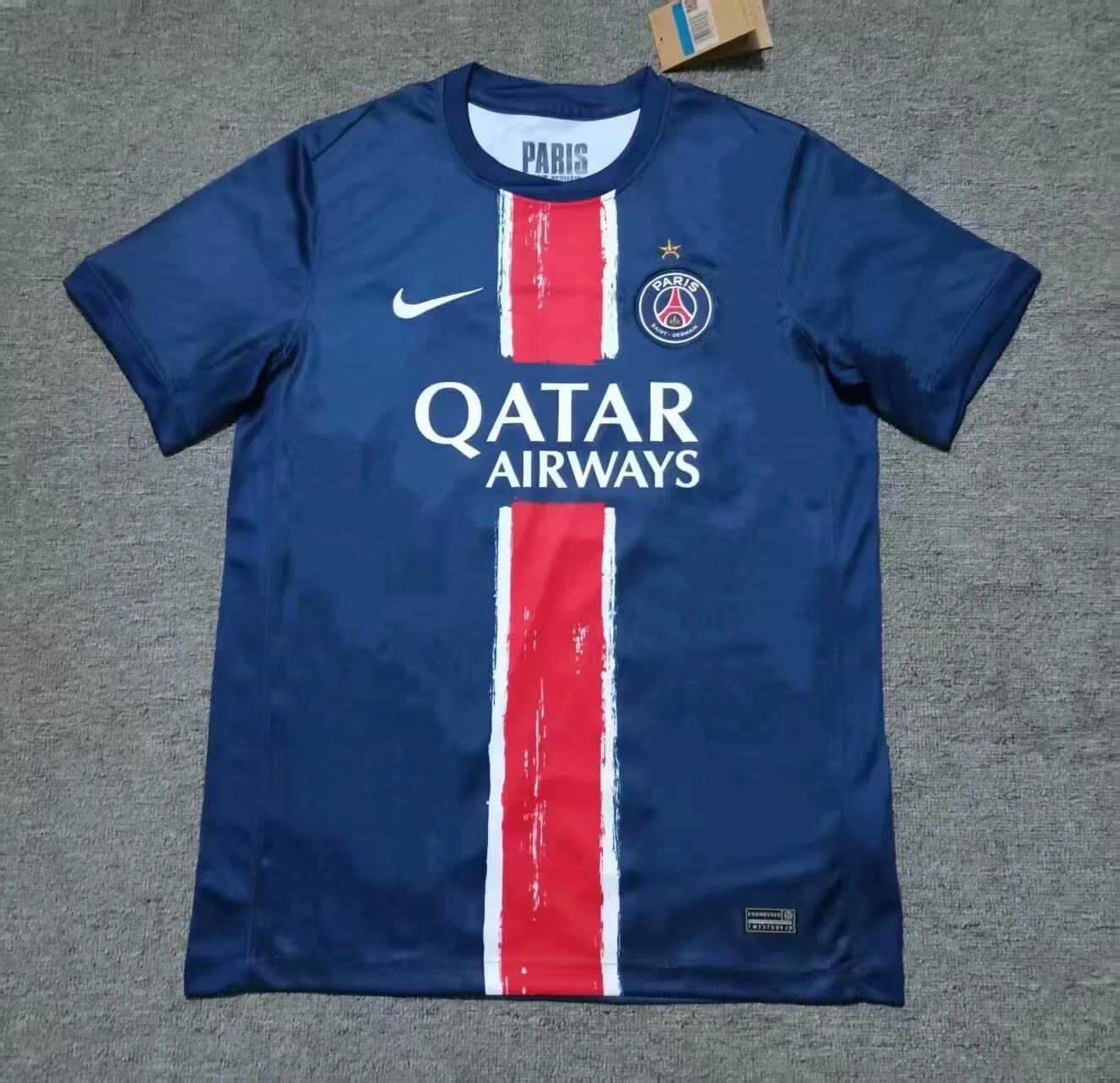 PSG Soccer Jersey Home x Champions of Europe Custom Shirt 2024/25