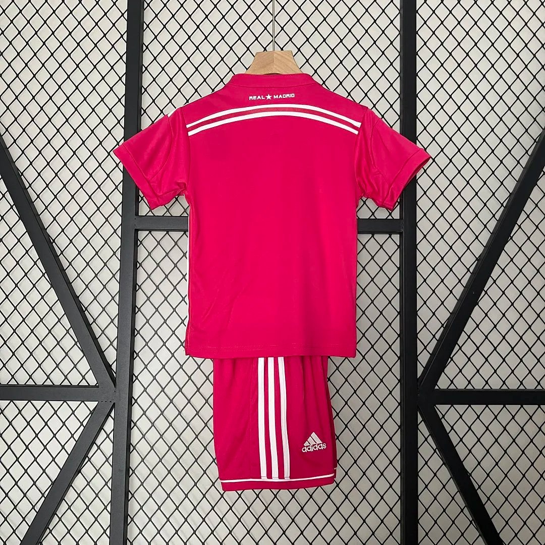 Real Madrid Retro Jersey Away Kids Kit Jersey+Shorts 2014/15