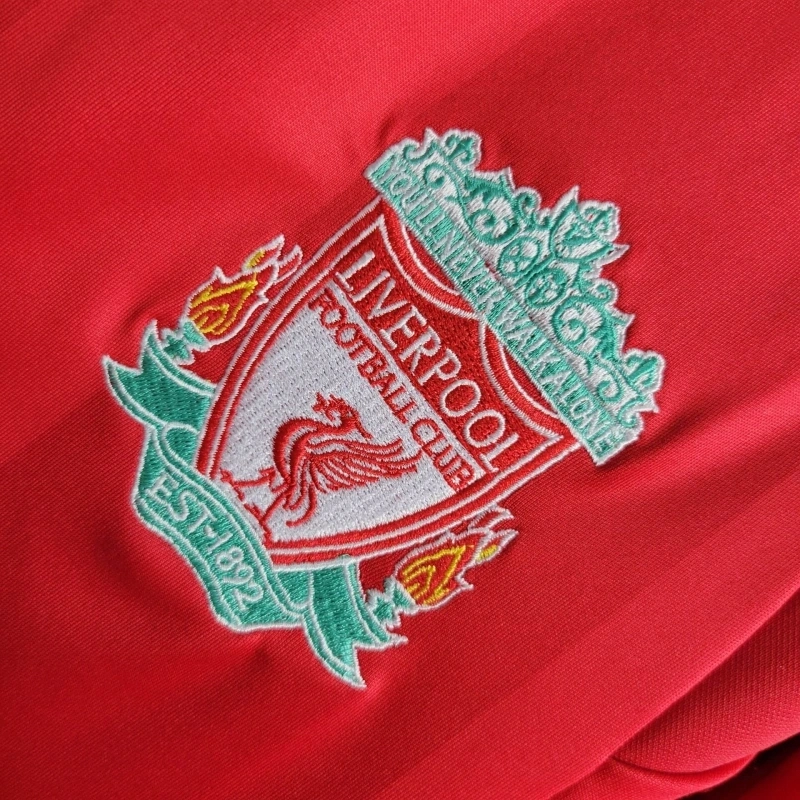 Liverpool Retro Football Jersey Home Champions League Custom Shirt 2008/09