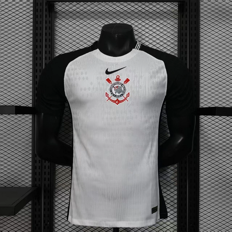 Corinthians Authentic Soccer Jersey Home Shirt 2025