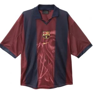 Authentic CJ X FC BARCELONA RETRO 2000/01 HOME SKELETON JERSEY