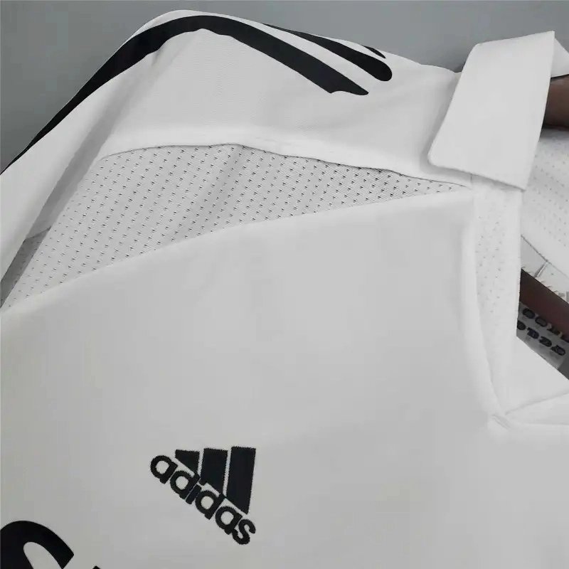 Real Madrid Retro Jersey Home Custom Soccer Shirt 2005-06