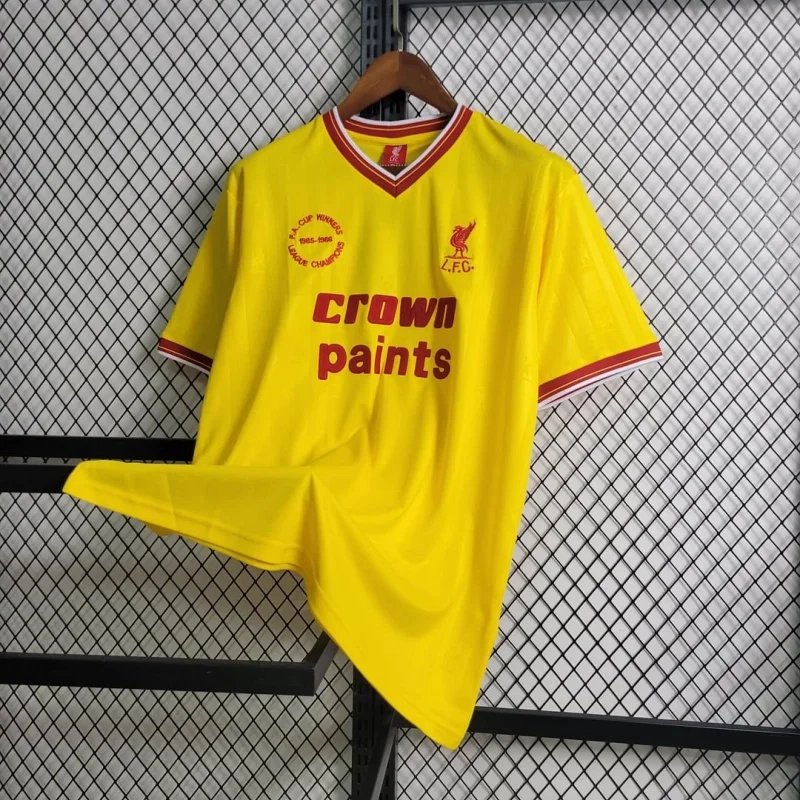 Liverpool Retro Football Jersey Away Custom Shirt 1981-84