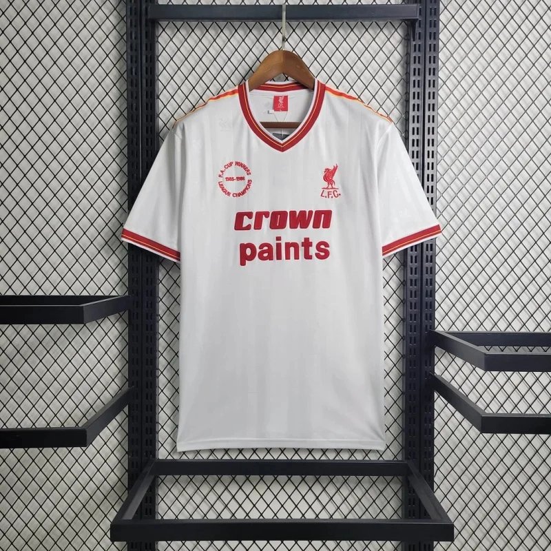Liverpool Retro Football Jersey Home Custom Shirt 1985-86