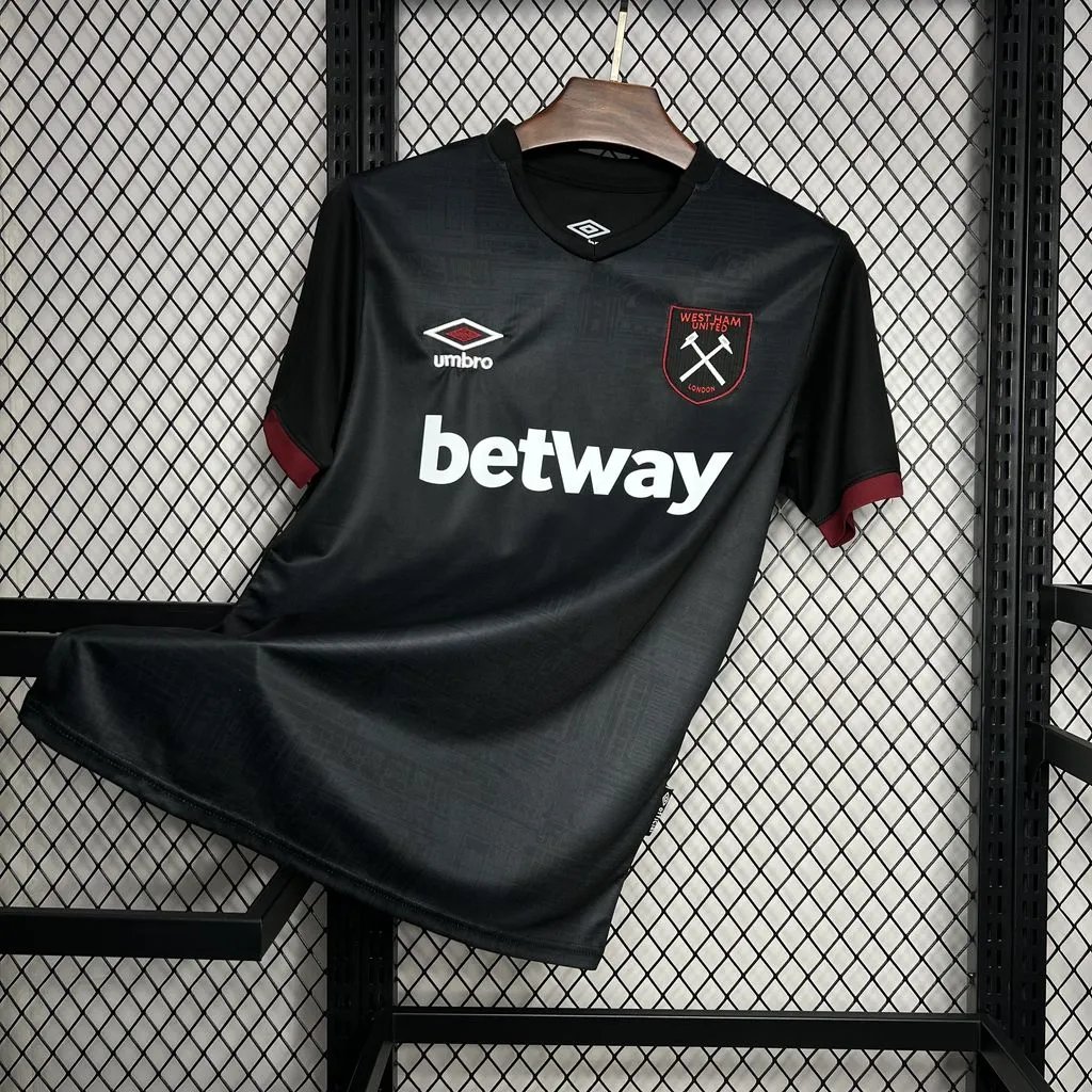 West Ham United Football Jersey Away Custom Shirt 2024/25