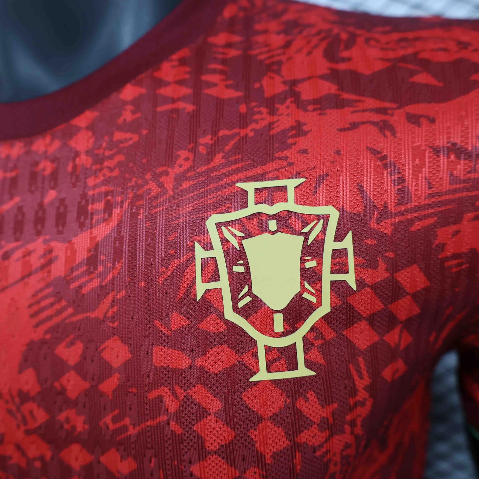 Portugal Authentic Soccer Jersey Training Shirt EURO 2024