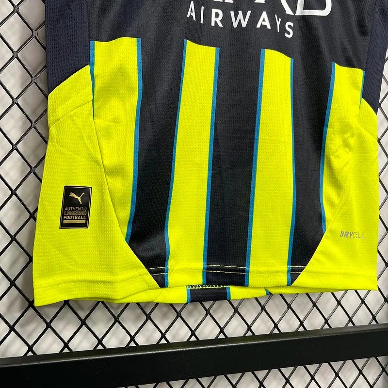 Manchester City Away Kids Kit Jersey+Shorts 2024/25