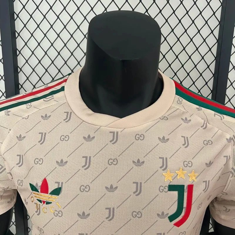 Juventus Authentic Soccer Jersey x Gucci Special Edition Shirt 2024/25