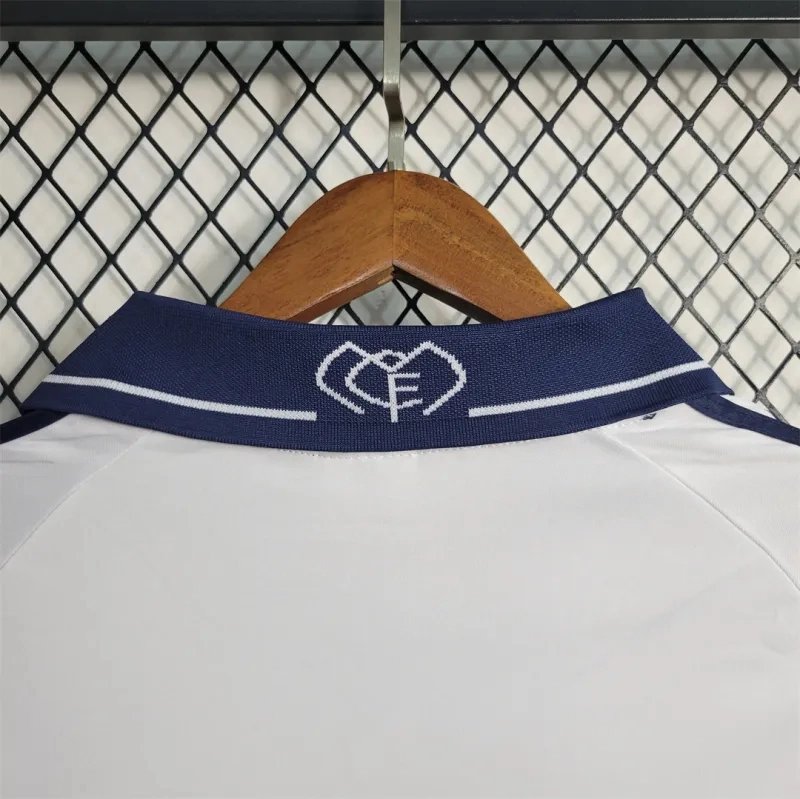 Real Madrid Retro Jersey Home Custom Soccer Shirt 2000-01