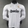 Real Madrid Authentic Retro Jersey Home Long Sleeve Soccer Shirt 2011/12