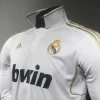 Real Madrid Authentic Retro Jersey Home Long Sleeve Soccer Shirt 2011/12