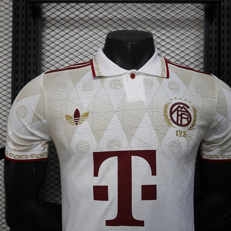 Authentic Bayern Munich Soccer Jersey Shirt 2025/26 125th Anniversary