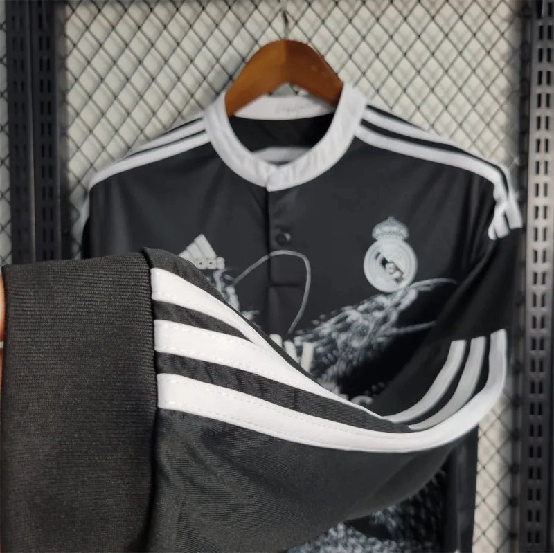 Ronaldo#7 Real Madrid Retro Jersey Third Away Long Sleeve Soccer Shirt 2014/15