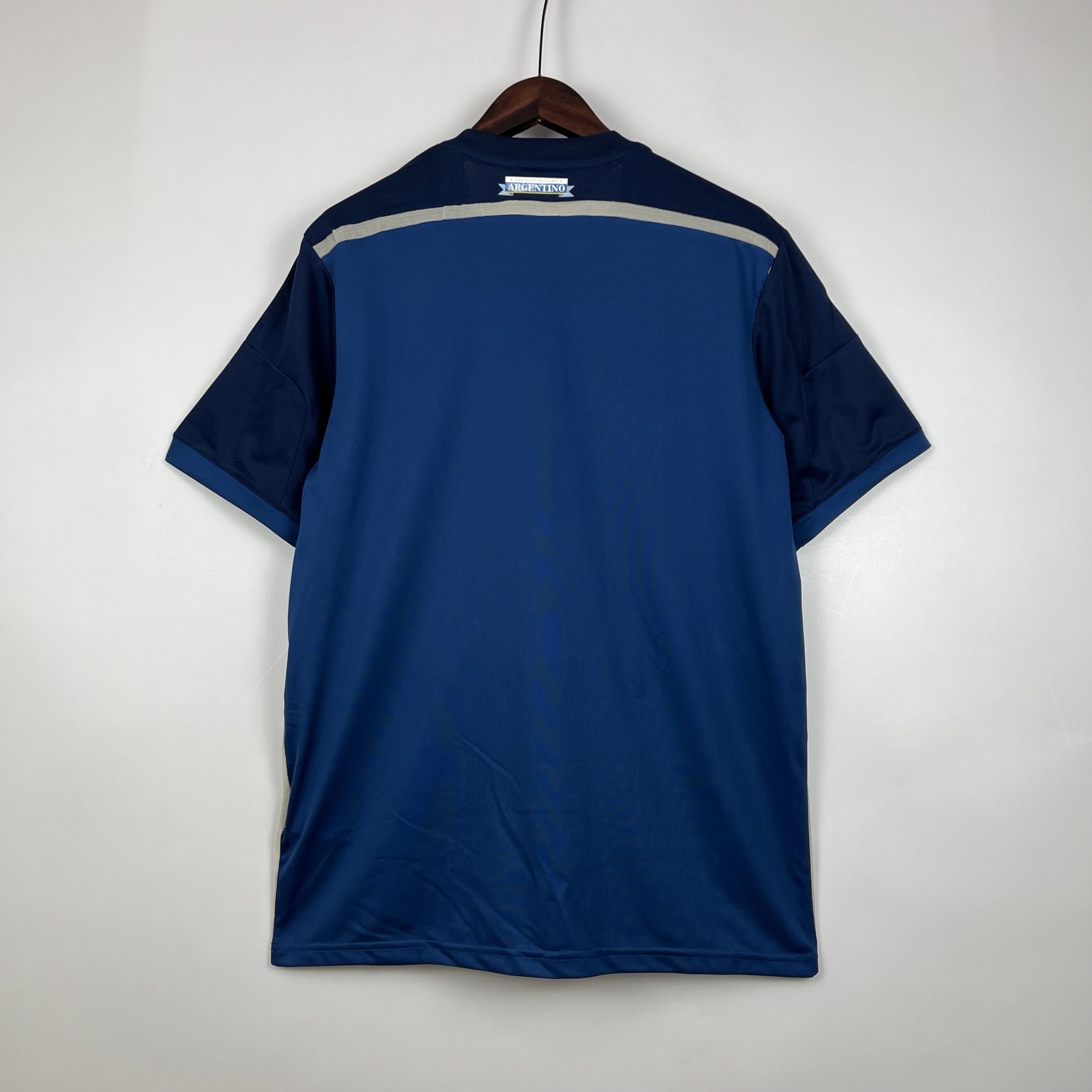 Argentina Retro Jersey Custom Away Football Jersey 2014