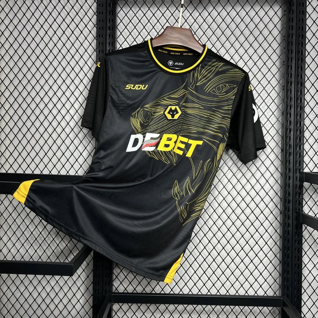 Wolves Football Jersey Away Custom Shirt 2024/25