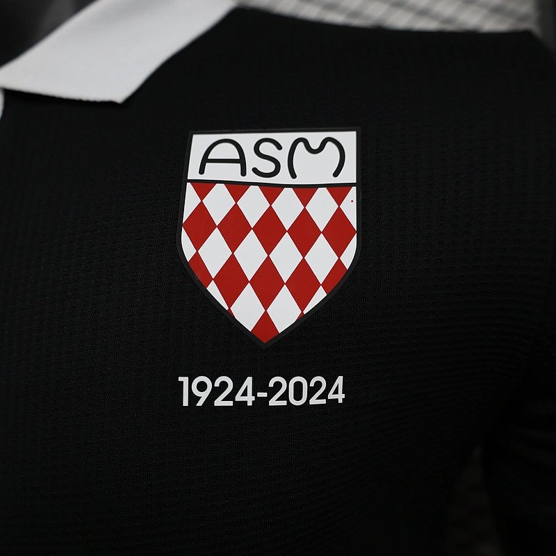 AS Monaco Authentic Soccer Jersey Centenary Kit 2024/25