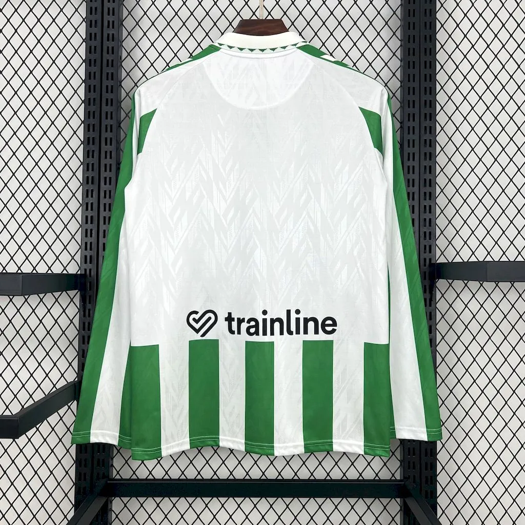 Real Betis Home Long Sleeve Soccer Jersey 2024/25