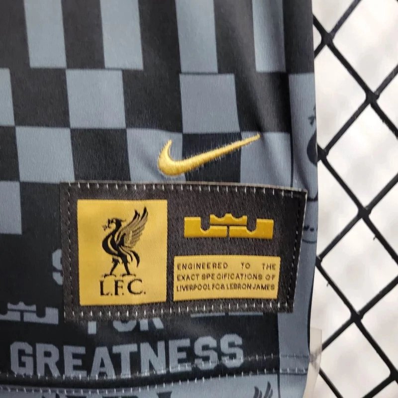 Liverpool Football Jersey x LeBron James Joint Kids Kit Jersey+Shorts 2024/25