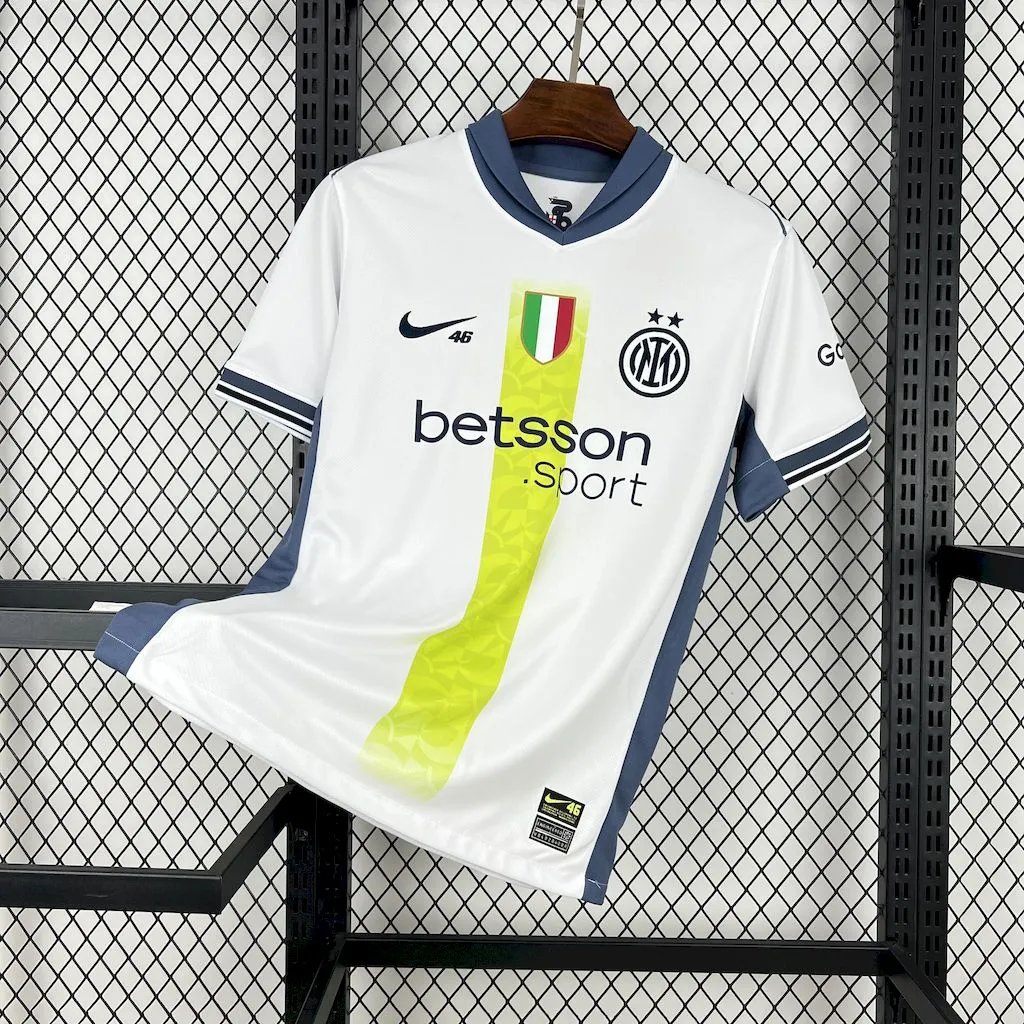Inter Milan Soccer Jersey Away x Valentino Rossi Custom Shirt 2025/26