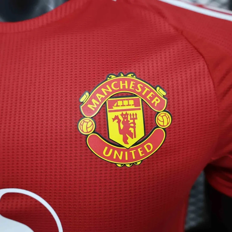 Manchester United Authentic Home Football Jersey Shirt 2024/25