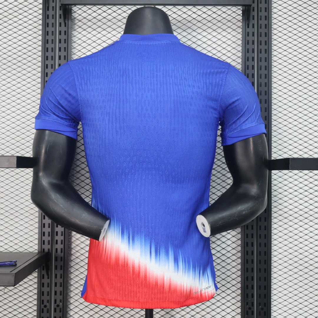 USA Authentic Soccer Jersey Away Shirt Copa America 2024