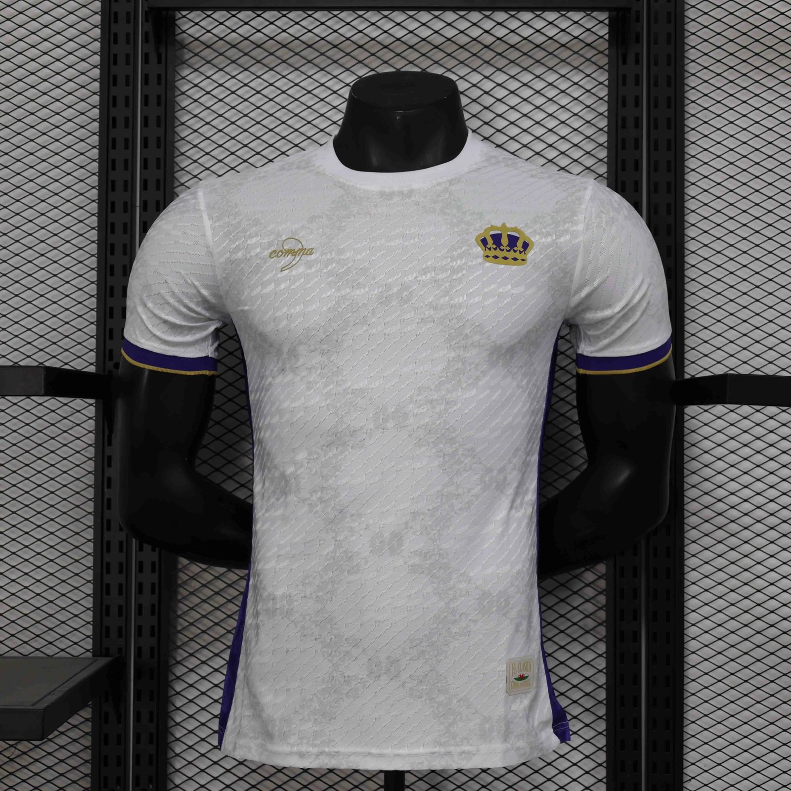 Real Madrid Authentic Soccer Jersey King Karim Special Edition Shirt 2024/25