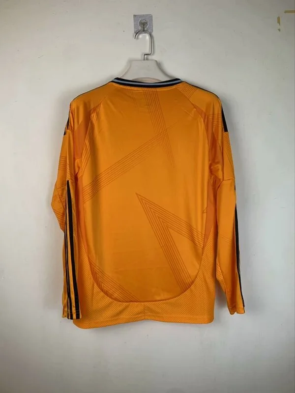 Real Madrid Soccer Jersey Away Custom Shirt Long Sleeve 2024/25