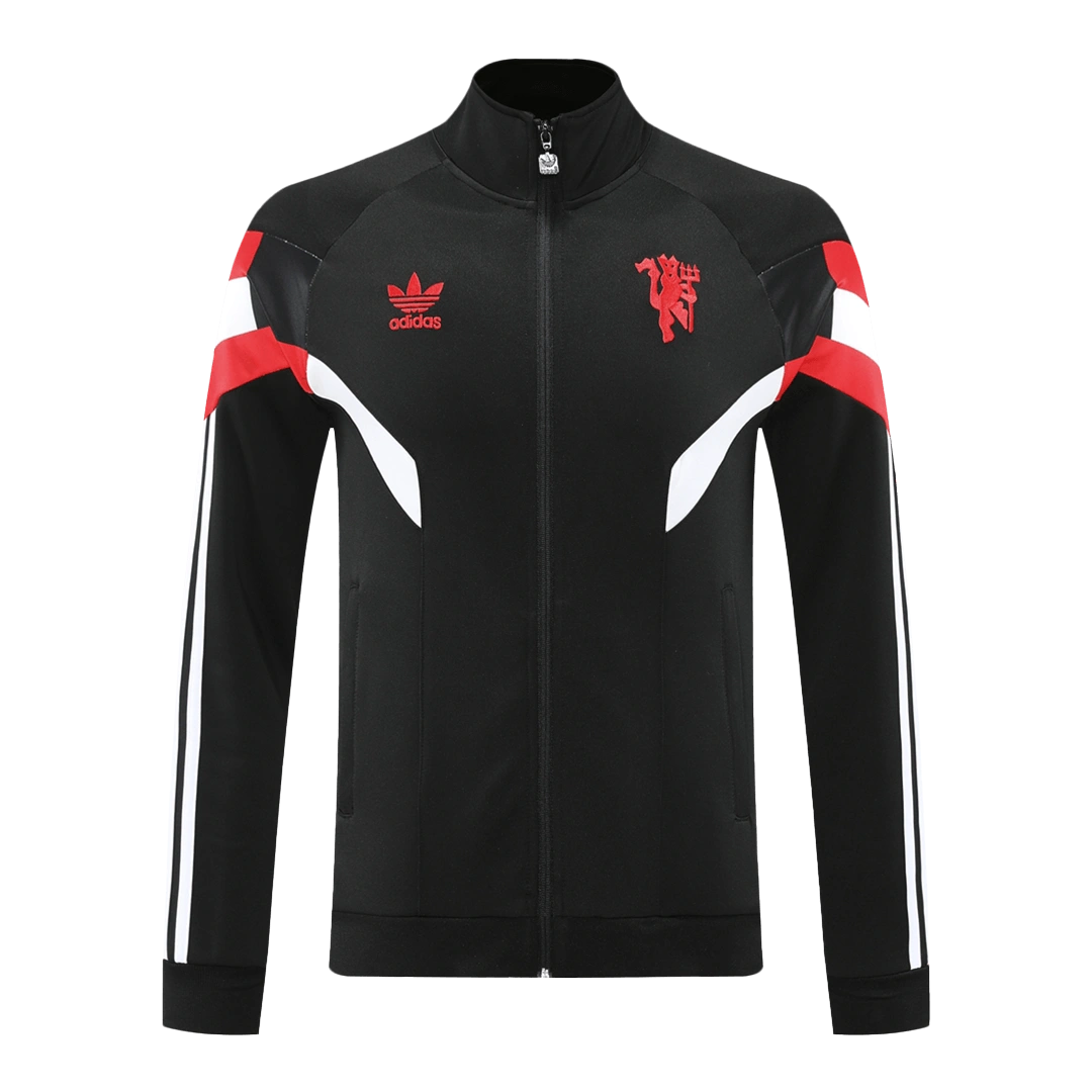 Manchester United Training Kit (Jacket+Pants) Black 2024/25