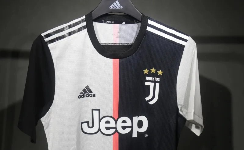 Juventus Authentic Soccer Jersey Home Long Sleeve Shirt 2019-20