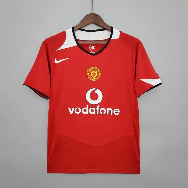 Manchester United Retro Home Football Jersey Shirt 2004/06