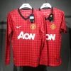 Manchester United Authentic Retro Home Football Jersey Shirt 2012/13