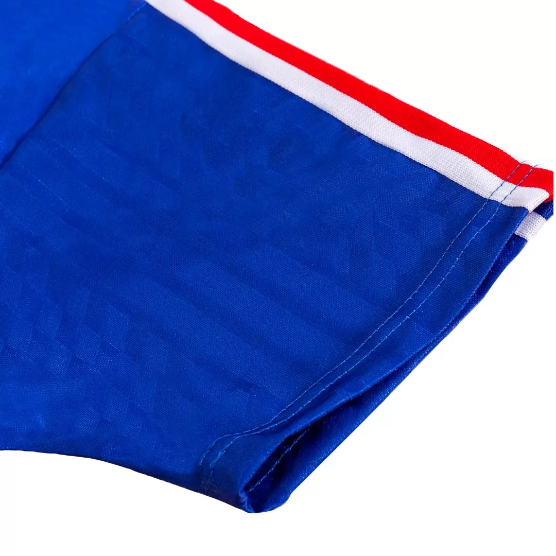 France Retro Soccer Jersey Home Custom Shirt World Cup 1994