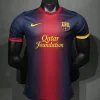 Authentic Barcelona Retro Jersey Home Soccer Shirt 2012-13