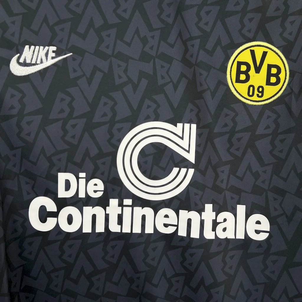 Borussia Dortmund Retro Jersey Away Soccer Shirt 1995/96