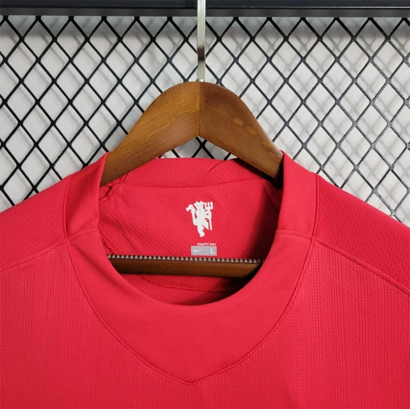 Manchester United Retro Home UCL Final Football Jersey Shirt 2007/08