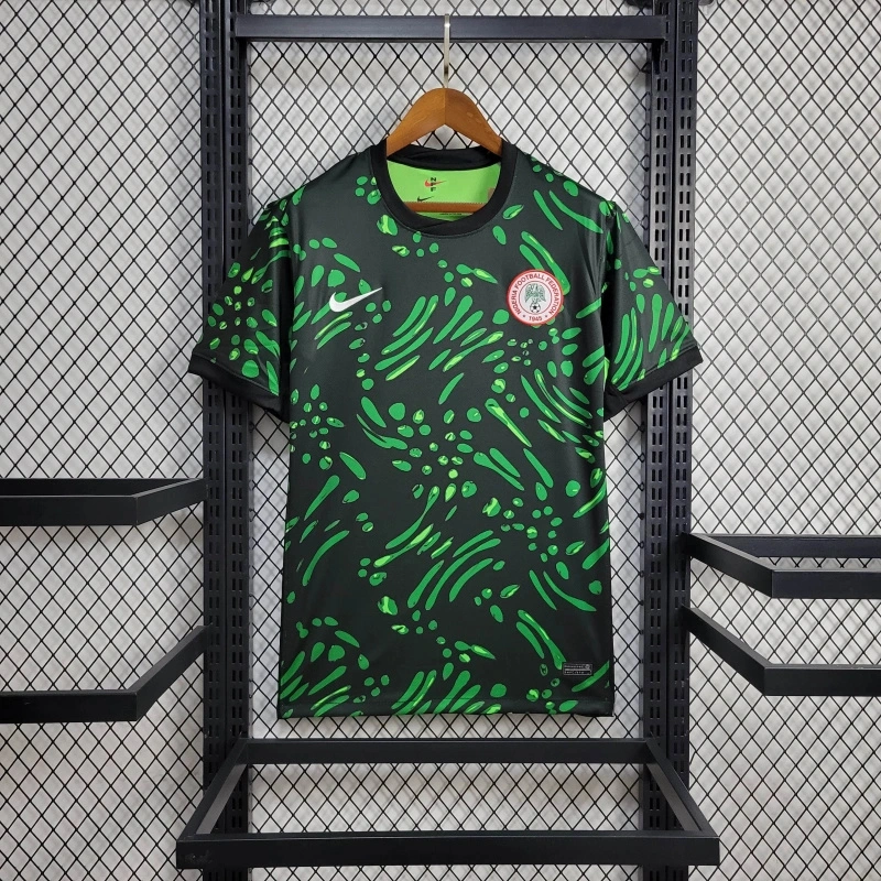 Nigeria Soccer Jersey Away Custom Shirt 2024