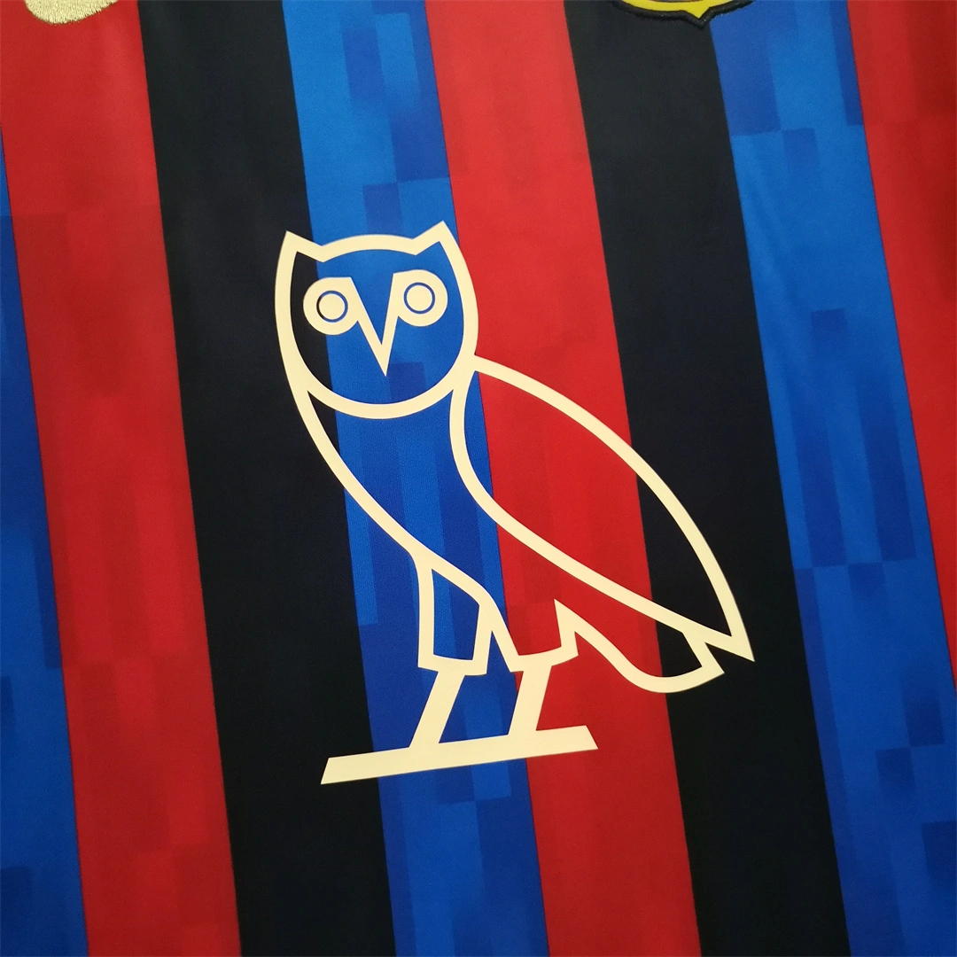 Barcelona Home Owl Version Soccer Jersey Custom Shirt 2022/23