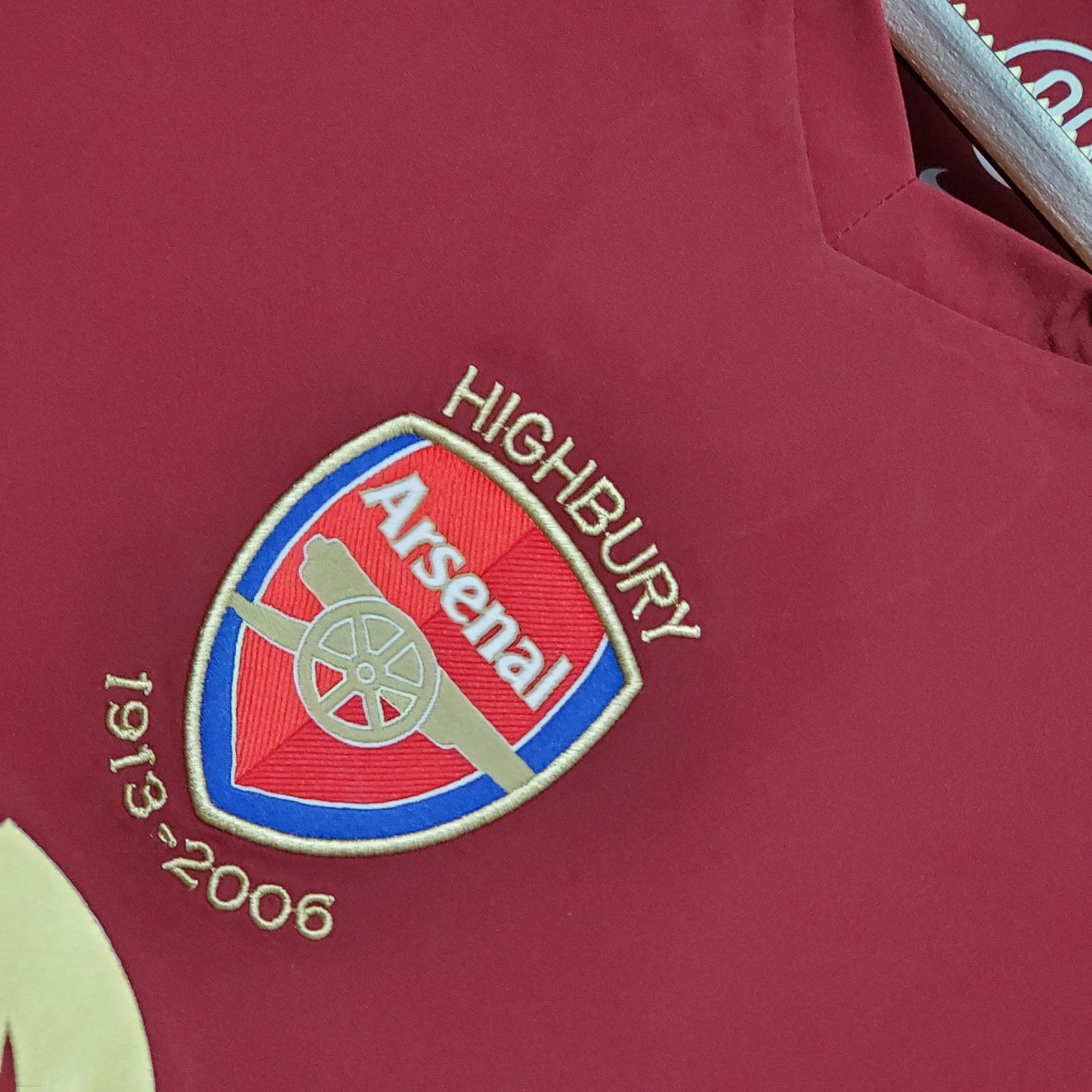 Arsenal Soccer Retro Jersey Home Custom Shirt 2005/06