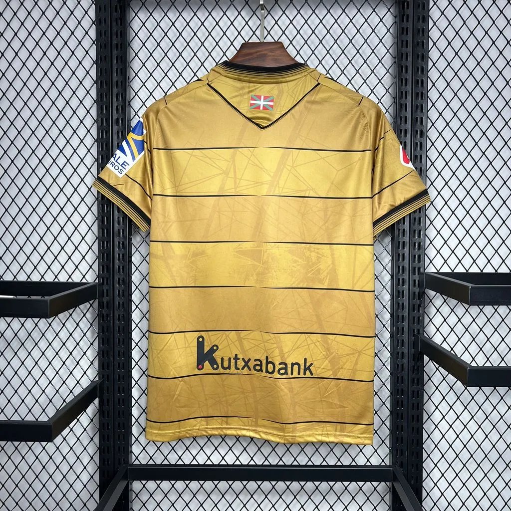 Real Sociedad Soccer Jersey Away Custom Shirt 2024/25