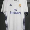 Real Madrid Authentic Retro Jersey Home Soccer Shirt 2016/17