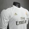 Real Madrid Authentic Retro Jersey Home Long Sleeve Soccer Shirt 2019/20