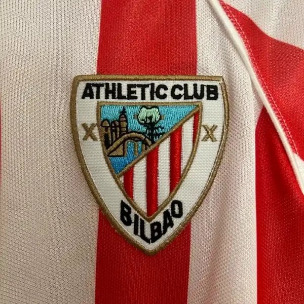 Athletic Club de Bilbao Retro Soccer Jersey Home Custom Shirt 1997/98