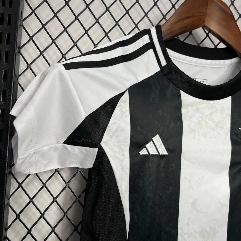 Juventus Soccer Jersey Home Kids Kit Jersey+Shorts 2024/25