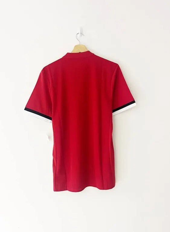 Manchester United Retro Home Football Jersey Shirt 2017/18