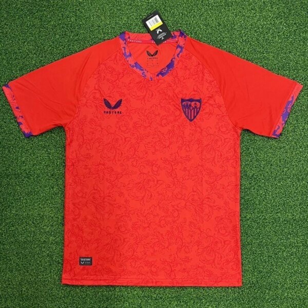 Sevilla FC Soccer Jersey Home Custom Shirt 2025/26